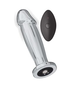 Alternative view of ASS-SATION REMOTE VIBRATING METAL ANAL ECSTASY - SILVER