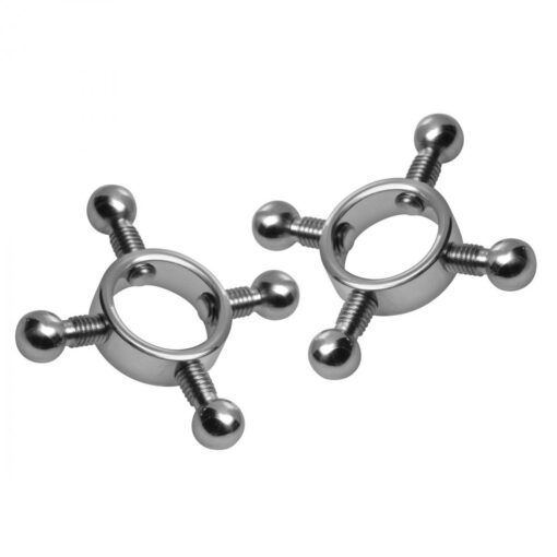 STAINLESS STEEL RINGS OF FIRE NIPPLE PRESS SET - Image 4