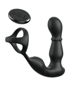 Alternative view of ANAL FANTASY ELITE ASS-GASM SLIDE & GLIDE P-SPOT STIMULATOR - BLACK