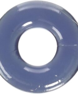 M2M Cock Ring Elastomer Medium Black/Smoke