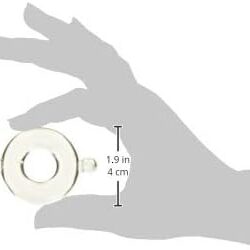 Alternative view of M2M Cock Ring Elastomer LARGE CLEAR