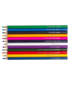 Alternative view of OFFENSIVE COLOR PENCILS