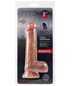 RAW RENATO 9" ULTRA REALISTIC DILDO