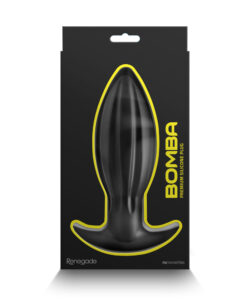 RENEGADE BOMBA MEDIUM BUTT PLUG - BLACK