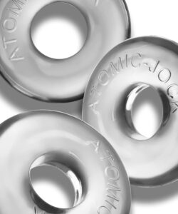Alternative view of OXBALLS RINGER MAX 3 PACK COCKRINGS - CLEAR