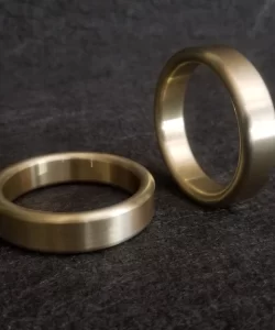 BRASS NARROW COCKRING 1" HEAD RING