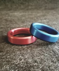 HEAD COCKRING 1" NARROW RED